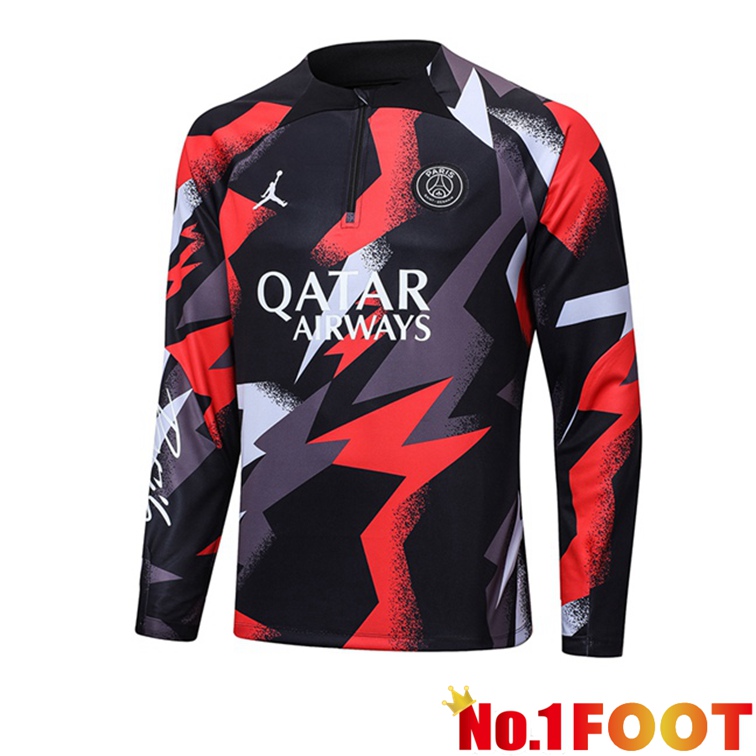 FC Barcelona Training Sweatshirt Red Grey 2022/2023