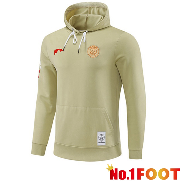 Paris PSG Training Sweatshirt HoodieBrown 2022/2023