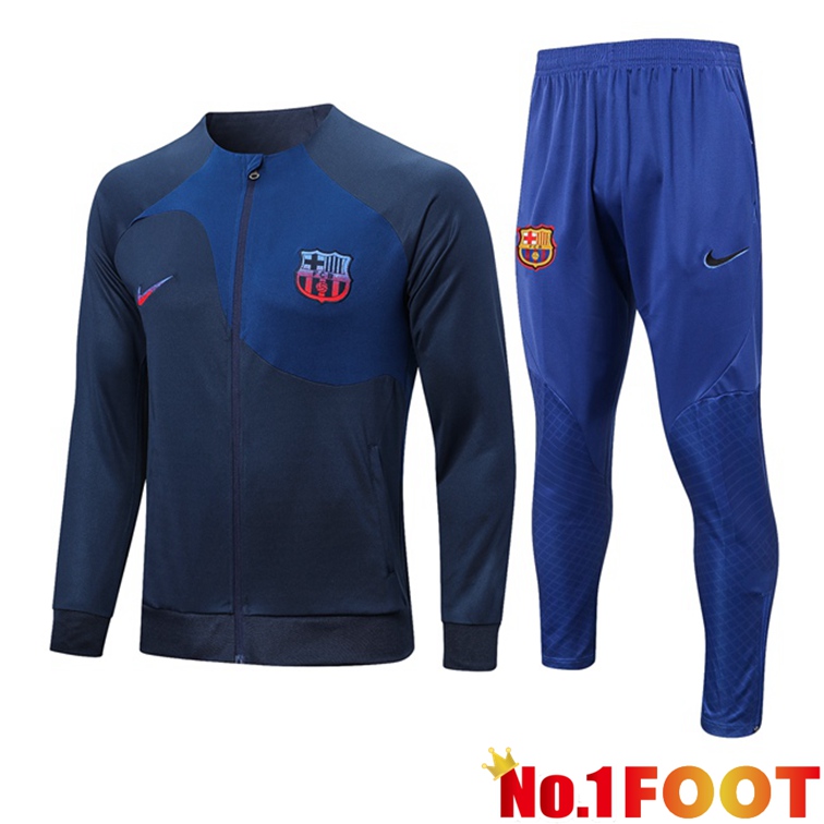 FC Barcelona Training Jacket Suit Royal Blue 2022/2023