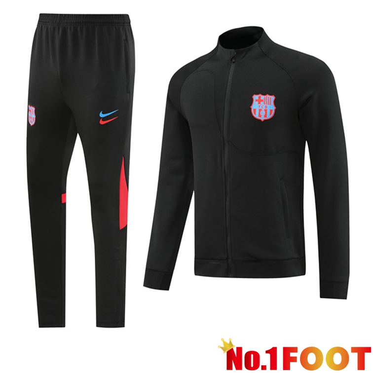 FC Barcelona Training Jacket Suit Black 2022/2023