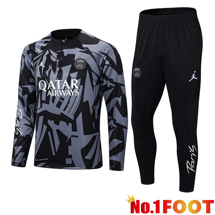 FC Barcelona Training Tracksuit SuitBlack Grey 2022/2023