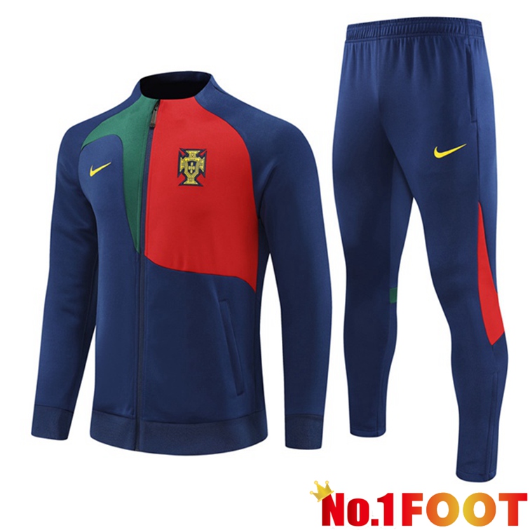 Portugal Training Jacket Suit Royal Blue 2022/2023