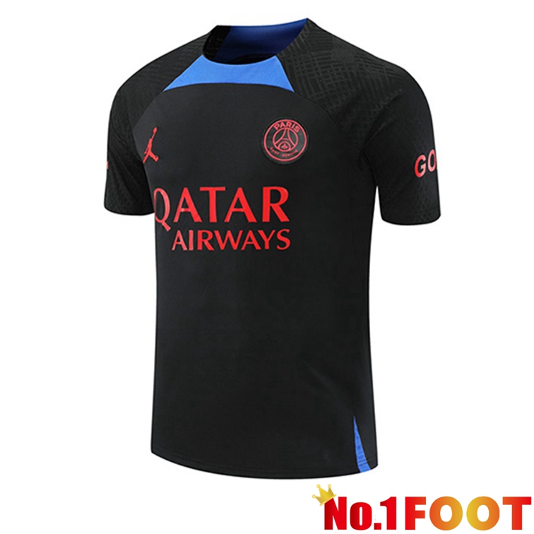 Paris PSG Training T Shirt Black 2022/2023