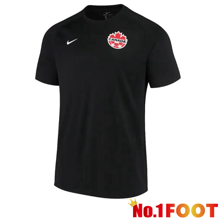 Canada Soccer Jersey Third Black 2022/2023