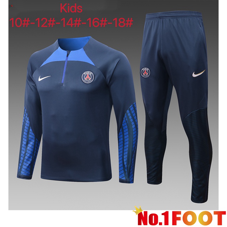 FC Barcelona Kids Training Tracksuit Suit Royal Blue 2022/2023