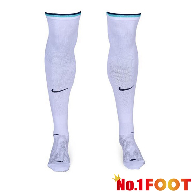 Inter Milan Soccer Socks Away White 2022/2023