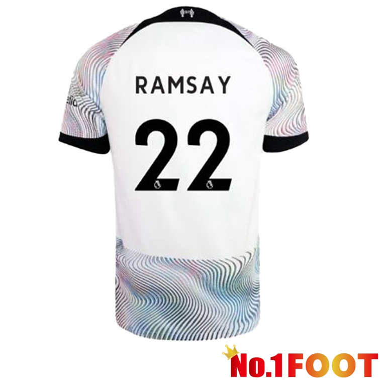 FC Liverpool (RAMSAY 22) Soccer Jersey Away White 2022/2023