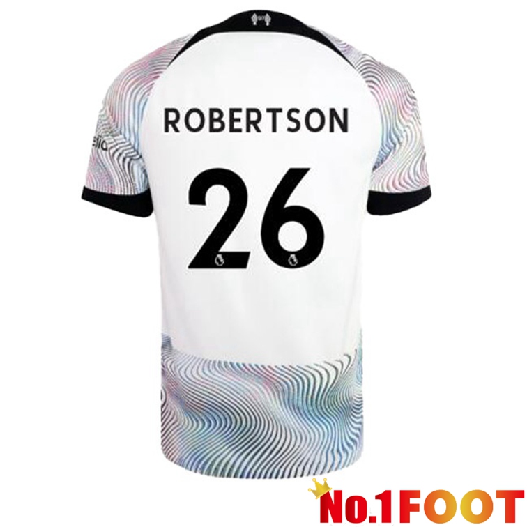 FC Liverpool (ROBERTSON 26) Soccer Jersey Away White 2022/2023