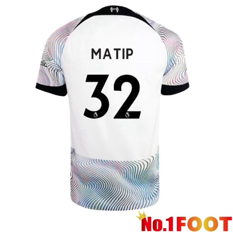 FC Liverpool (MATIP 32) Soccer Jersey Away White 2022/2023