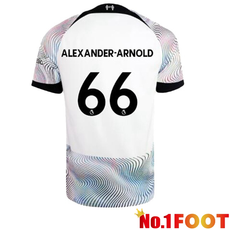 FC Liverpool (ALEXANDER-ARNOLD 66) Soccer Jersey Away White 2022/2023