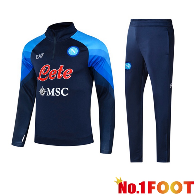 SSC Napoli Training Tracksuit Suit Blue 2022/2023