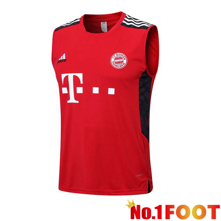 Bayern Munich Soccer Vest Red 2022/2023