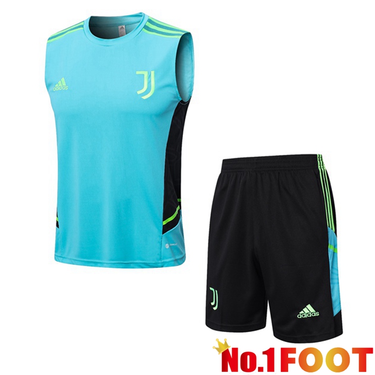 Juventus Soccer Vest + Shorts Green 2022/2023