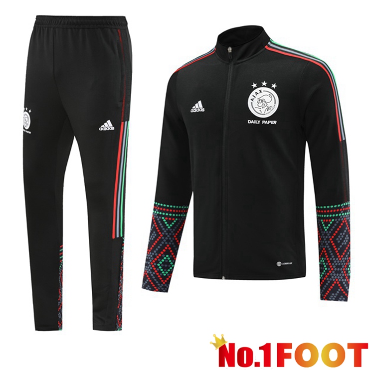 AFC Ajax Training Jacket Suit Black 2022/2023