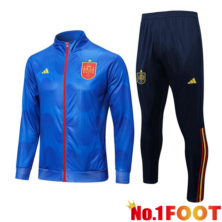 Spain Training Jacket Suit Blue 2022/2023