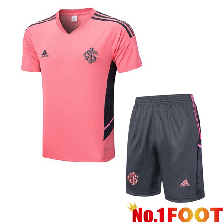 SC Internacional Training T Shirt + Shorts Pink 2022/2023