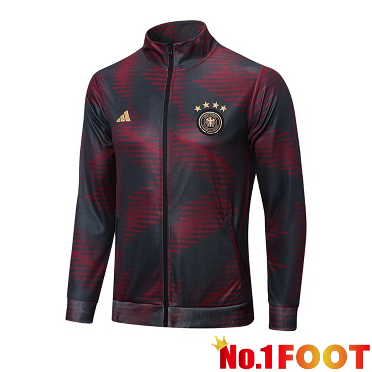 Germany Training Jacket Red Grey 2022/2023