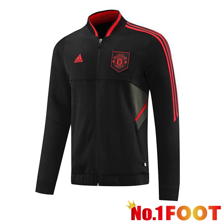 Manchester United Training Jacket Black 2022/2023