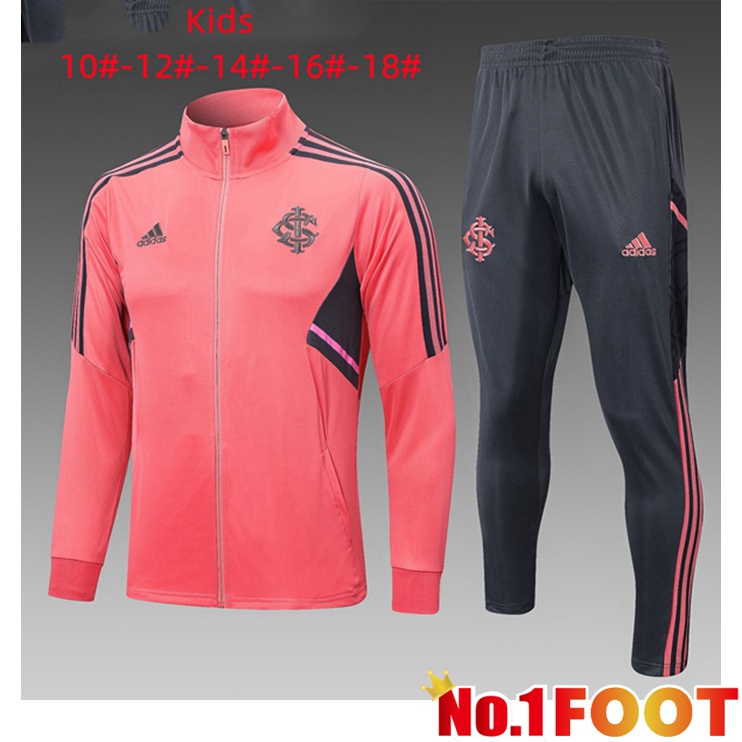 SC Internacional Kids Training Jacket Suit Pink 2022/2023