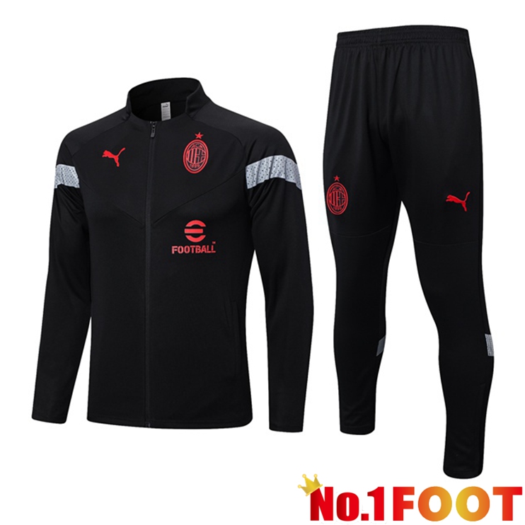 AC Milan Training Jacket Suit Black 2022/2023