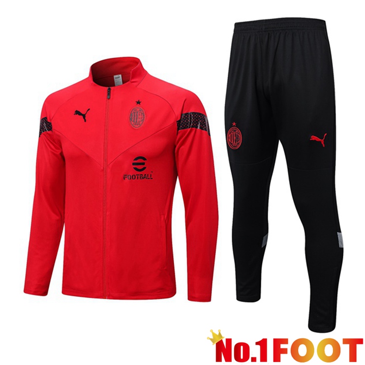 AC Milan Training Jacket Suit Red 2022/2023