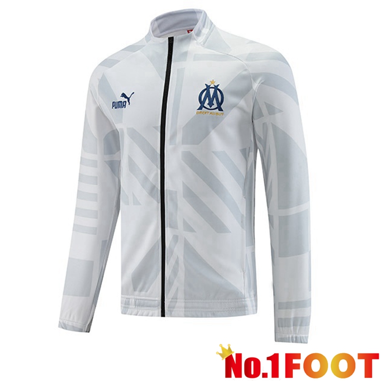 Marseille Training Jacket White 2022/2023