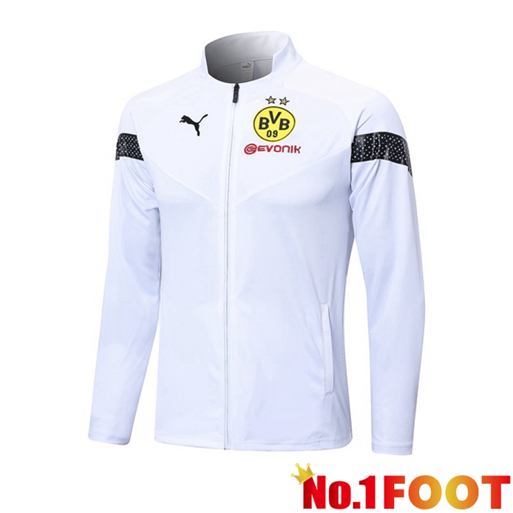 Dortmund BVB Training Jacket White 2022/2023