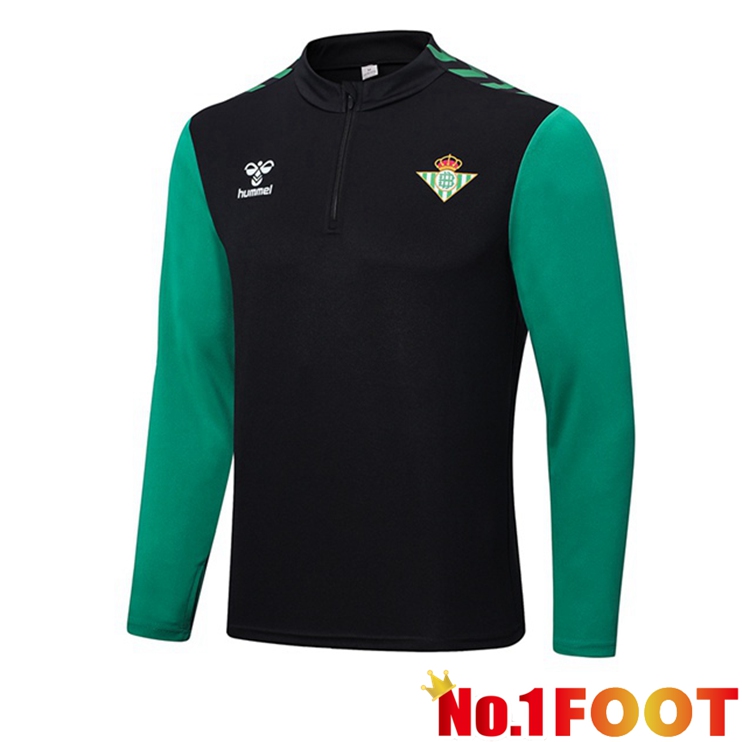 Real Betis Training Sweatshirt Black Green 2022/2023