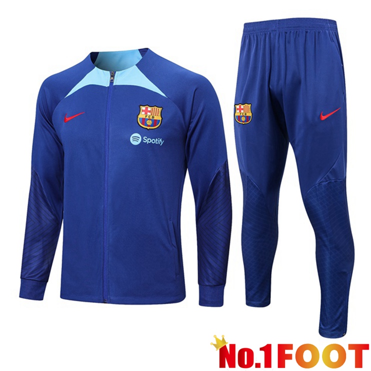 FC Barcelona Training Jacket Suit Blue 2022/2023