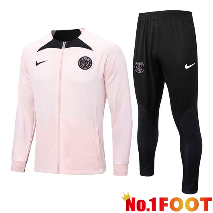 Paris PSG Training Jacket Suit Pink 2022/2023