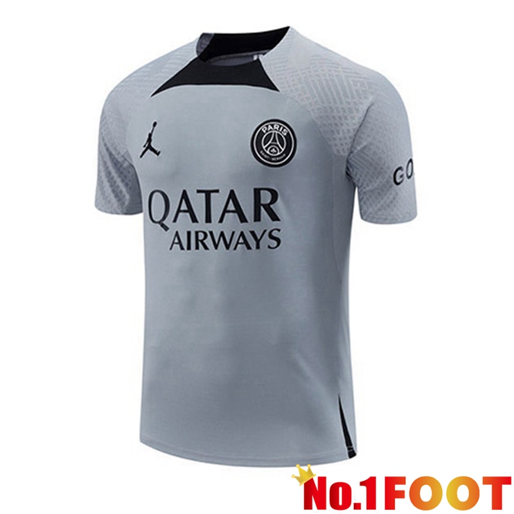 Paris PSG Training T Shirt Grey 2022/2023