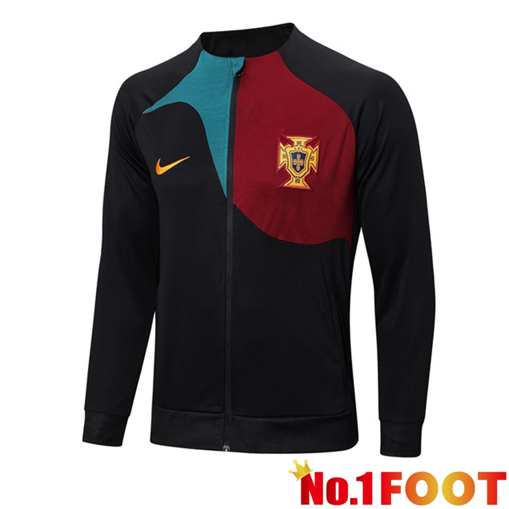 Portugal Training Jacket Black 2022/2023