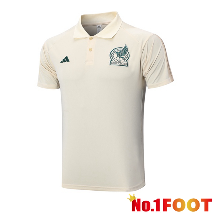 Mexico Soccer Polo Brown 2023/2024