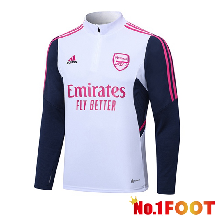 Arsenal Training Sweatshirt White 2023/2024