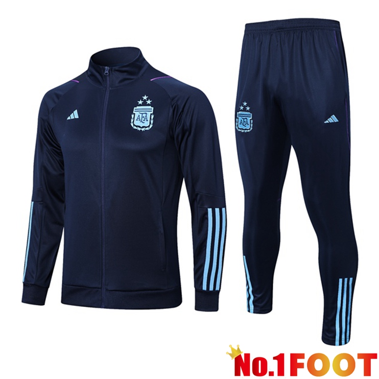 Argentina Training Jacket Suit Royal Bluee 2023/2024