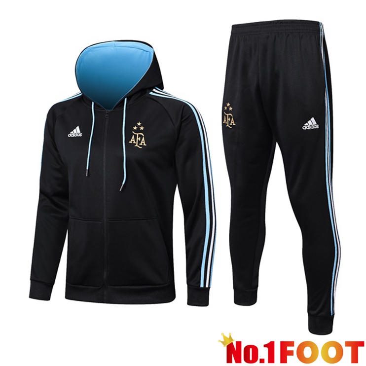 Argentina Training Tracksuit Hoodie Royal Bluee 2023/2024