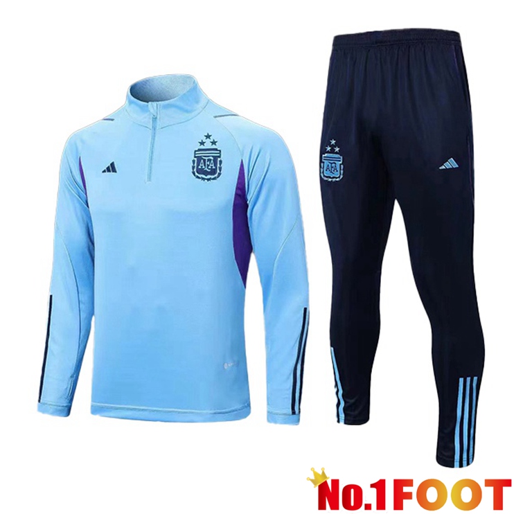 Argentina Training Tracksuit Suit Blue 2023/2024