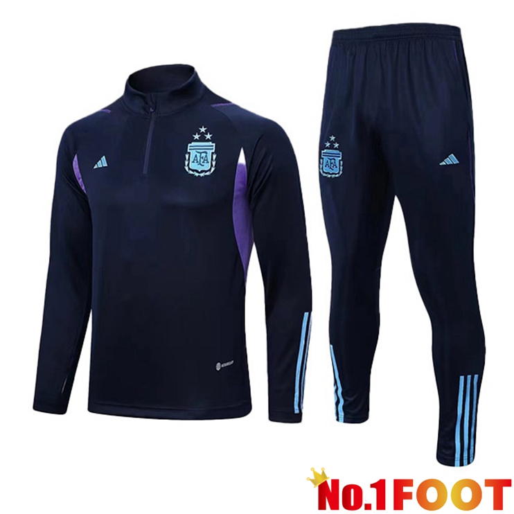 Argentina Training Tracksuit Suit Royal Bluee 2023/2024