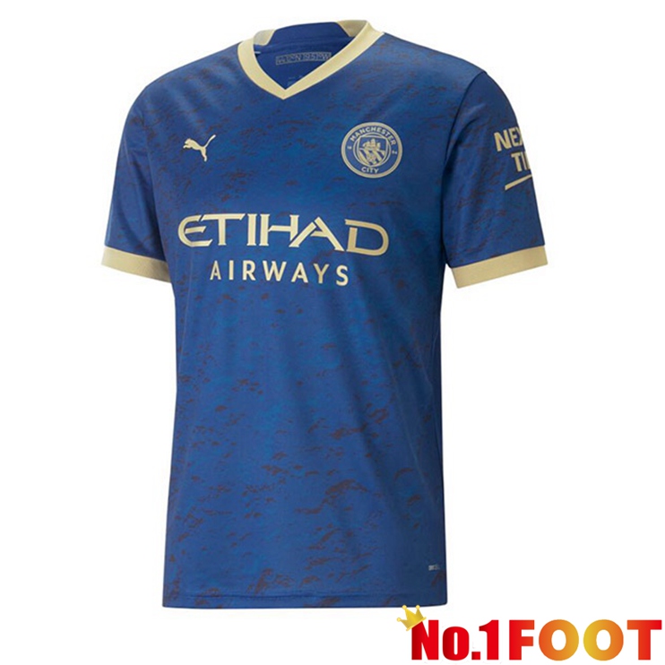 Manchester City Soccer Jersey Special Blue 2022/2023