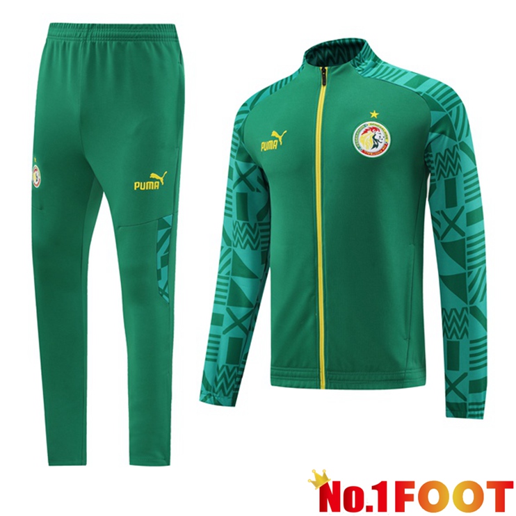 Senegal Training Jacket Suit Green 2023/2024