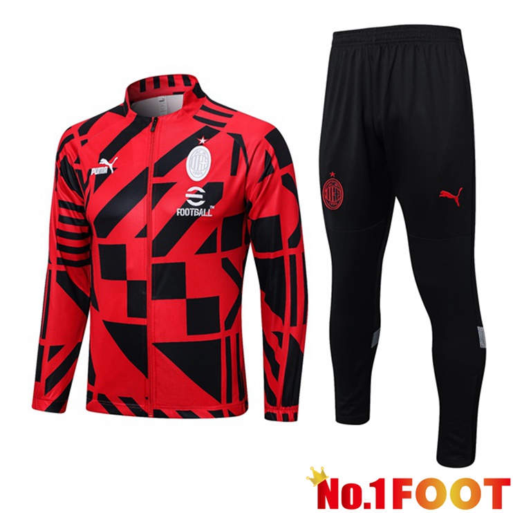 AC Milan Training Jacket Suit Red 2023/2024