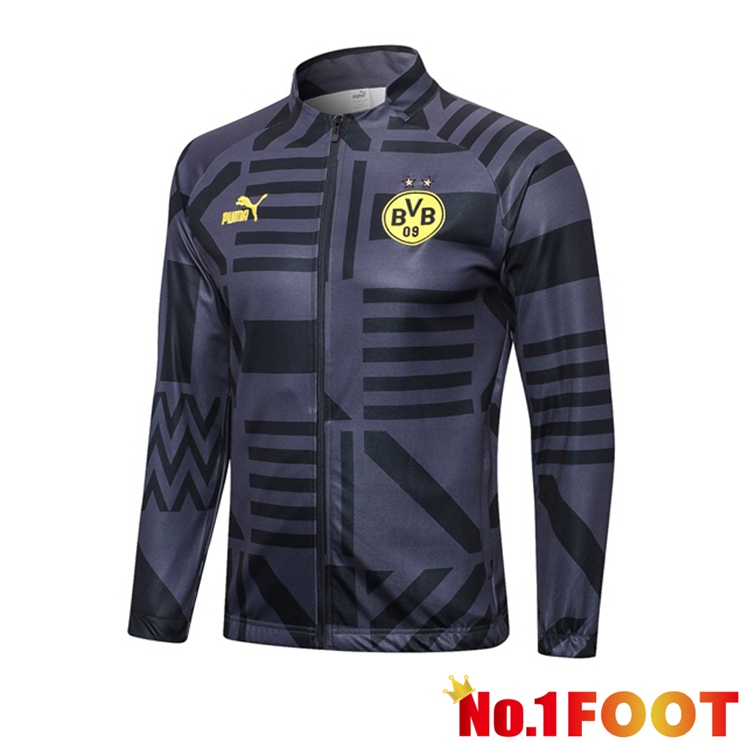 Dortmund BVB Training Jacket Grey 2023/2024