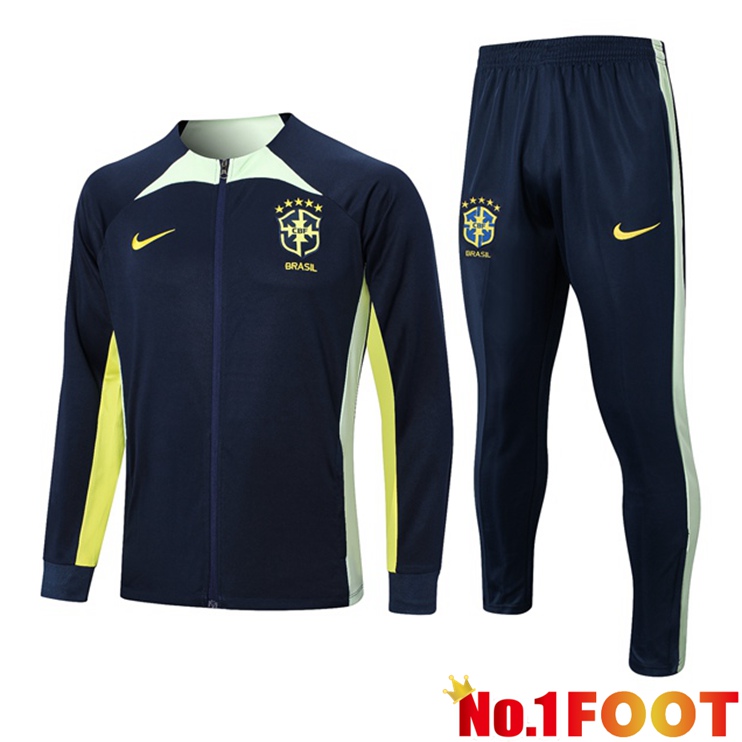 Brazil Training Jacket Suit Royal Bluee 2023/2024