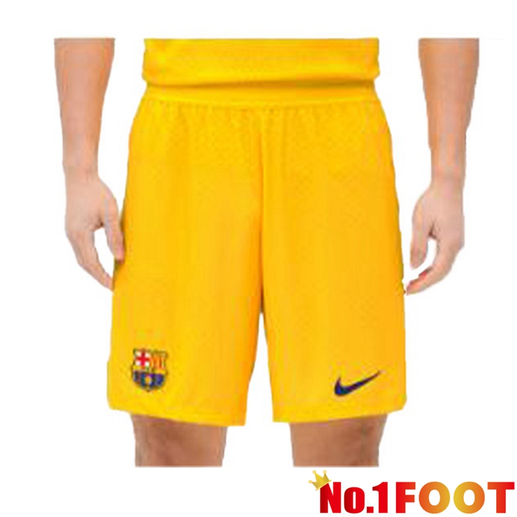 FC Barcelona Soccer Shorts Fourth Yellow 2022/2023