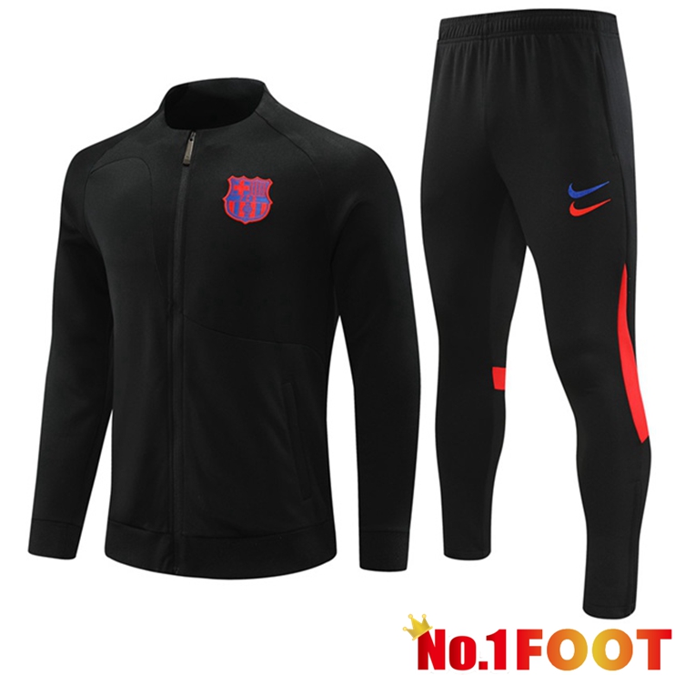 FC Barcelona Training Jacket Suit Black 2023/2024