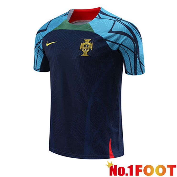 Portugal Training T Shirt Black 2023/2024