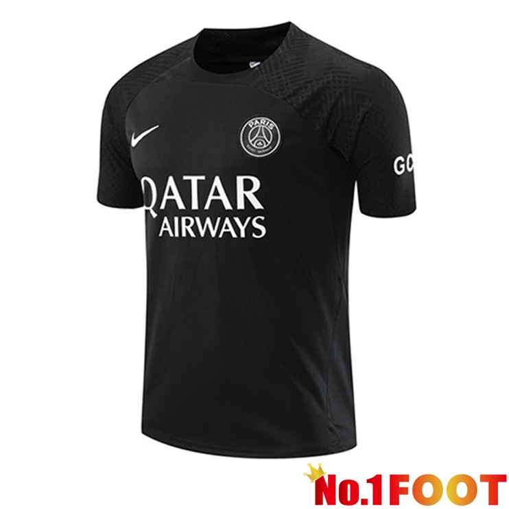 Paris PSG Training T Shirt Black 2023/2024