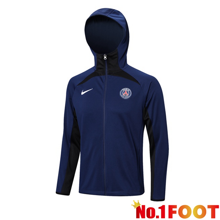 Paris PSG Training Jacket Hoodie Royal Bluee 2023/2024