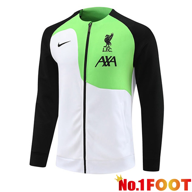 FC Liverpool Training Jacket White Green 2023/2024