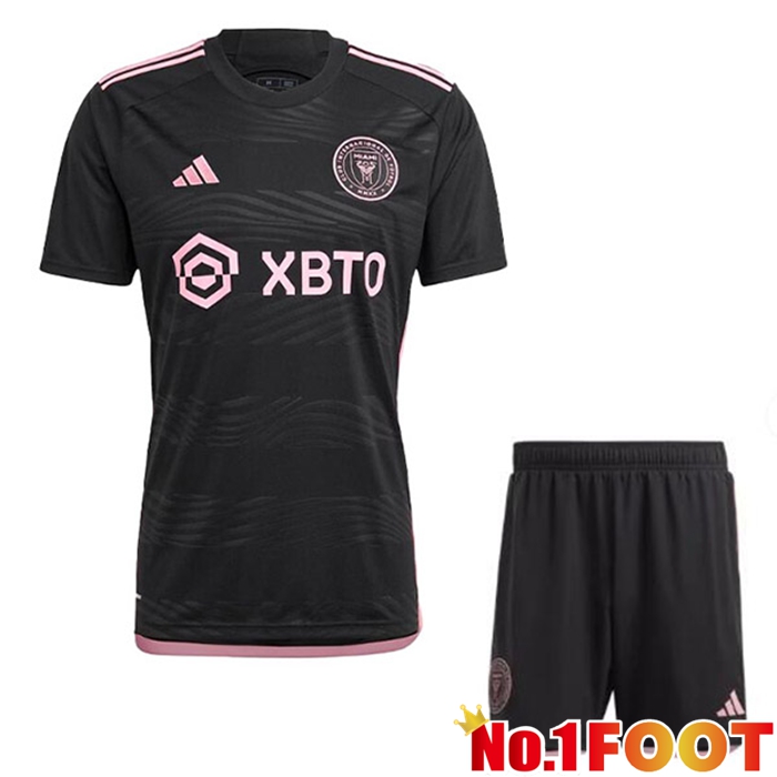 Inter Miami CF Kids Soccer Jersey Away Black 2023/2024